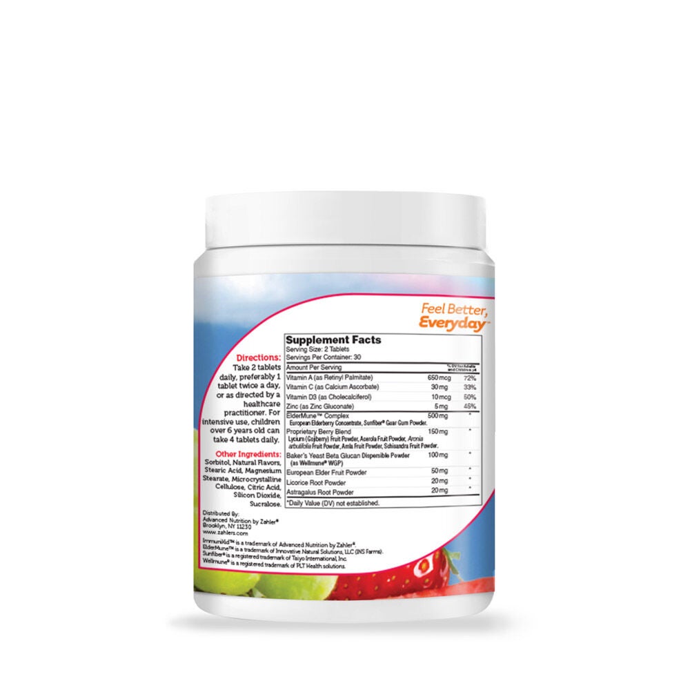 ImmuniKid&trade; - Grape - 60 Tablets (30 Servings)